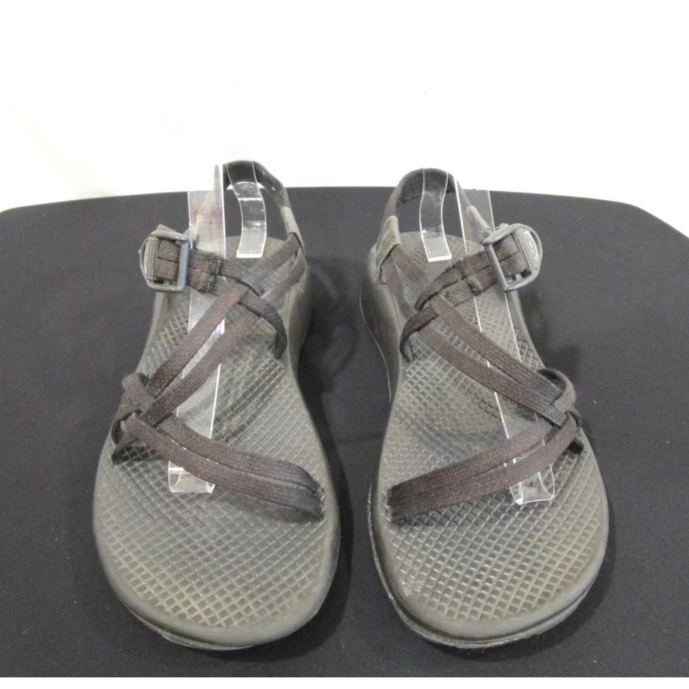 Chaco ZX/2 Black Double Strap Hiking Sport Sandals Women Sz 9